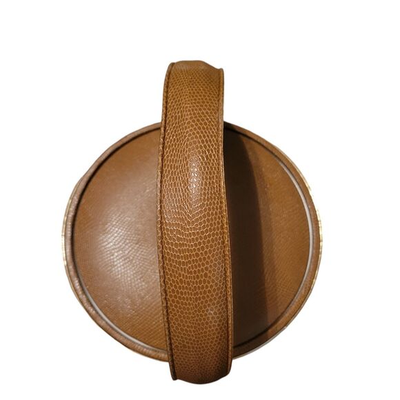 MCM Vintage Brown And Gold Ice Bucket Original Box - Picture 5 of 10